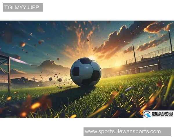 飞翔的足球在绿茵场上舞动梦想与激情的旋律